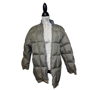 Vintage TYCDIC Puffer Jacket Olive Green